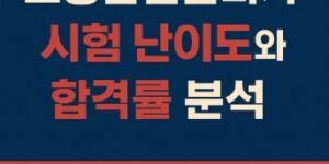 일소방안전관리자 시험 난이도 및 합격률-썸네